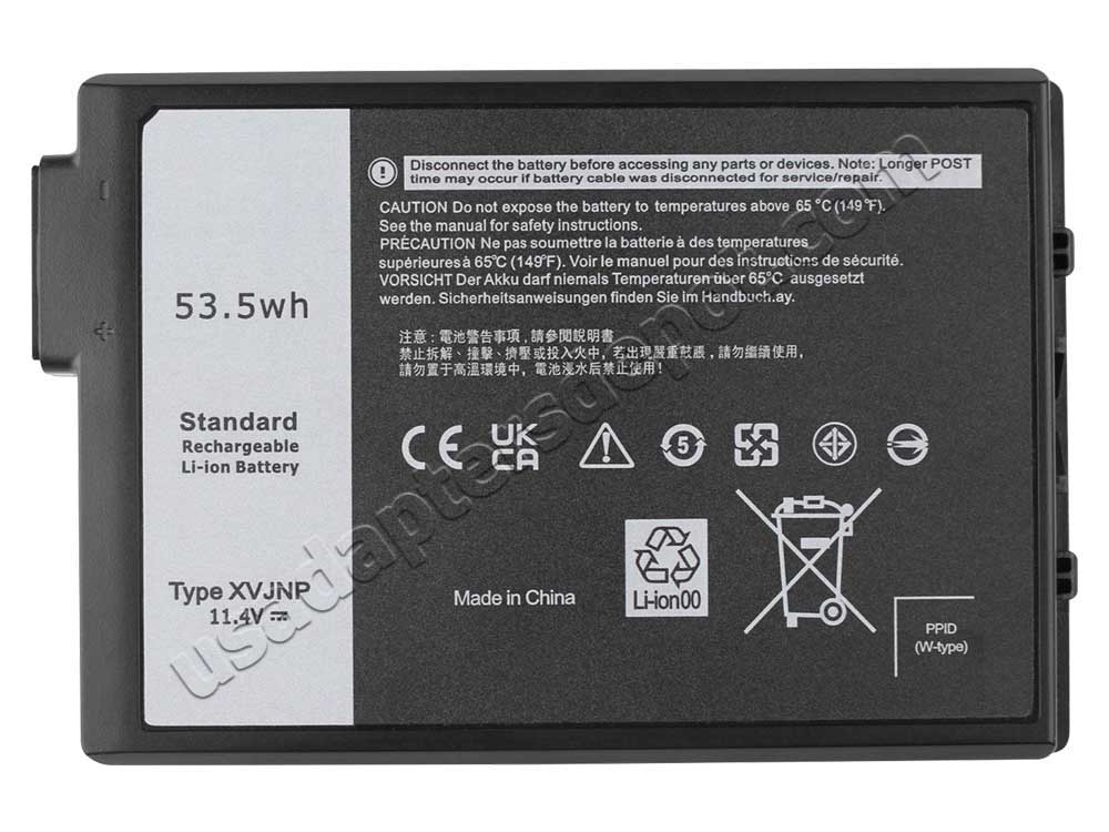 Original Battery Dell Latitude 5430 Rugged P148G P148G001 4457mAh 53 5Wh