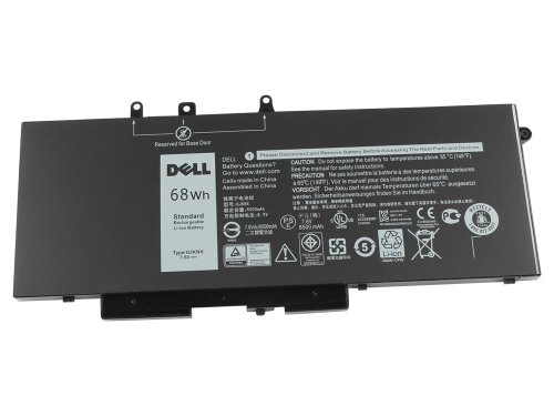 Original 8500mAh 68Wh 4 Cell Dell Latitude 15 5580 P60F001 Battery