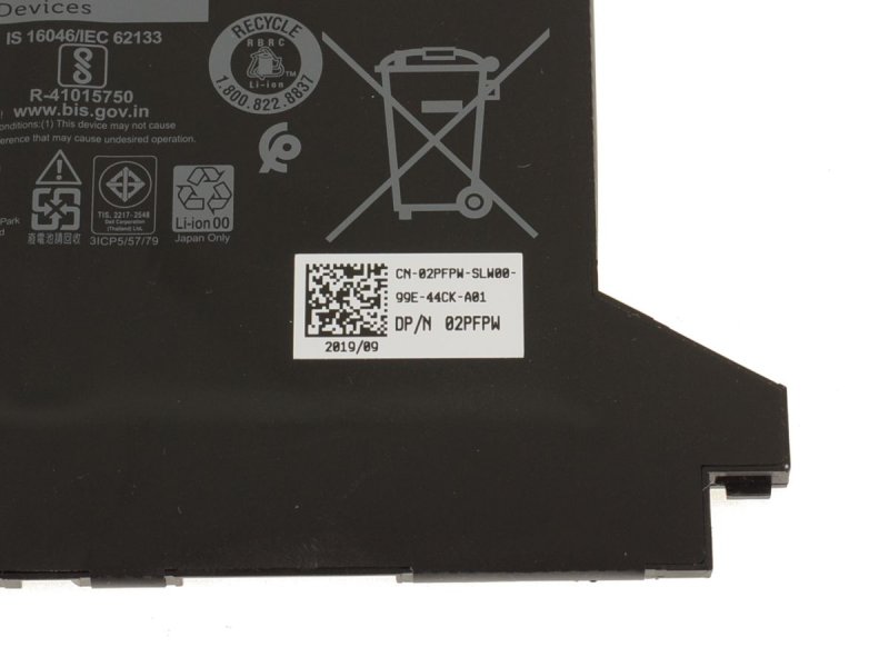 Original 3500mAh 42Wh Battery Dell Latitude 7400