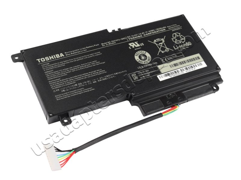 45Wh /32Wh Toshiba Satellite P50T-B-10K P50t-B-108 Battery Black