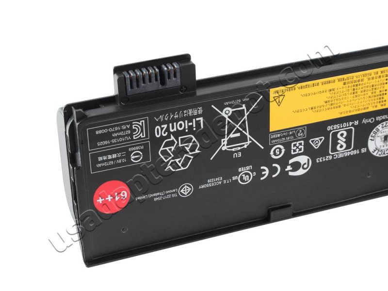 Original Lenovo ThinkPad T480 20L6 Battery 72Wh 6600mAh