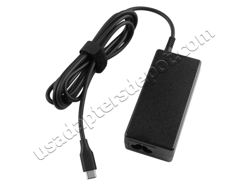 Original 45W USB-C Charger HP Chromebook 14a-na0009ca 14a-na0130nr 14a-na0010no AC Adapter