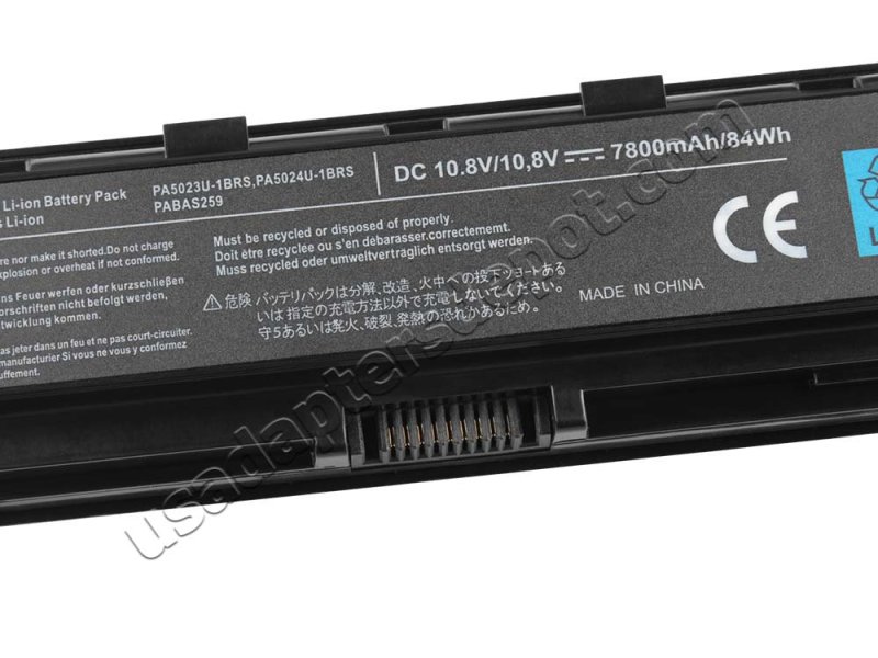 7800mAh Toshiba Satellite L70-B-00Y L70-B-134 Battery