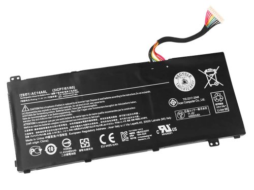 11.4V 52.5Wh Acer Aspire VN7-571G-55UV VN7-571G-580S Battery