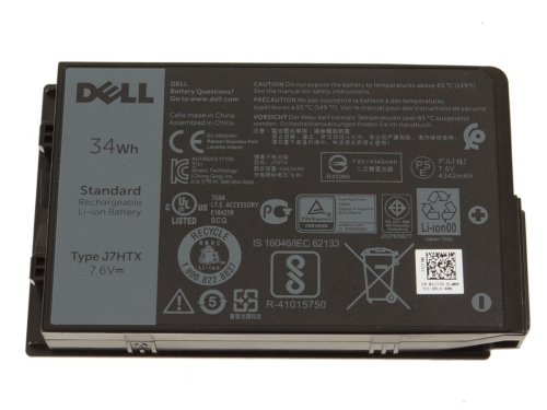 Original 4342mAh 34Wh Battery Dell Latitude 12 7202 T03H001