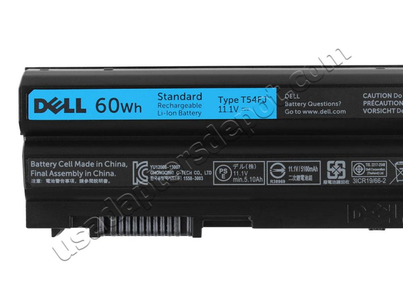 Original 5400mAh 60Wh 6-CellDell MKD62 2MV3R Battery