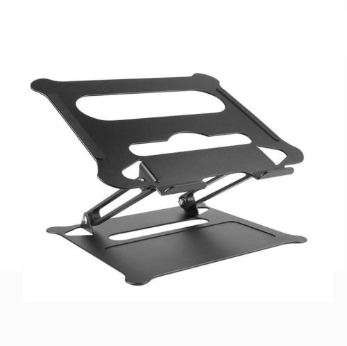 Adjustable Foldable Laptop Stand Desk Anti-slip Notebook Riser for 10 inch to 17 inch Black