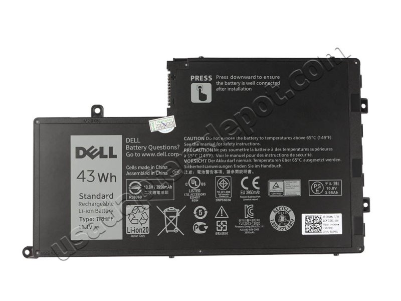 Original 43Wh 3800mAh 3 Cell Dell Inspiron 15 5548 Battery