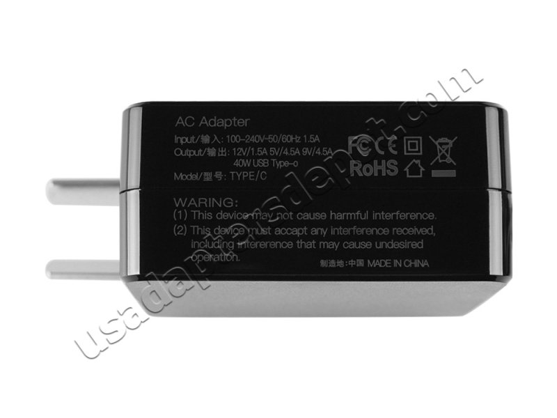 Xiaomi 40W USB-C Type-C Rapid Charger for Xiaomi Mi 9 Pro