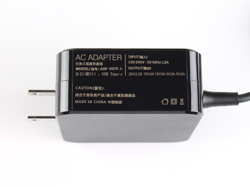 45W USB-C Laptop Charger Compatible With 15IJL6 82N40012IX