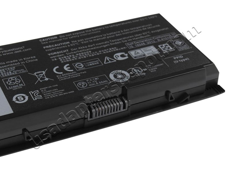 Original Dell Precision M4800-0675 Battery 97Wh