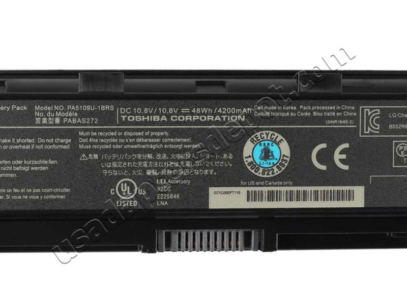 48Wh Toshiba Satellite C70D-B-11F C70D-B-11G Battery