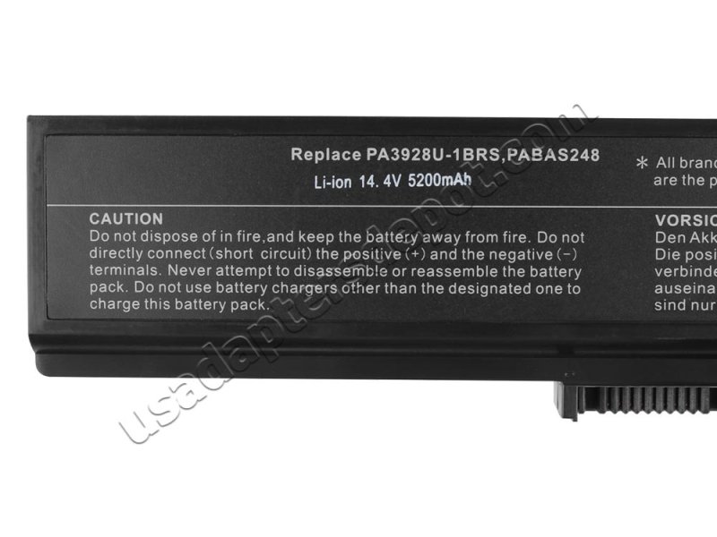 5200mAh 8Cell Toshiba PA3928U-1BRS Battery