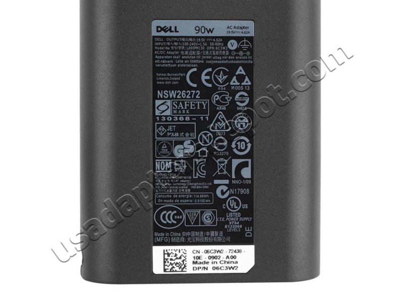 Original Dell OptiPlex 3040 Micro AC Adapter Charger 90W