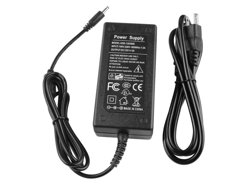 36W Charger Gateway GWTN141-5BL GWTN141-5PR AC Adapter