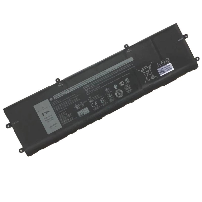 Original Battery Dell Alienware x17 R2 P48E P48E002 7250mAh 87Wh