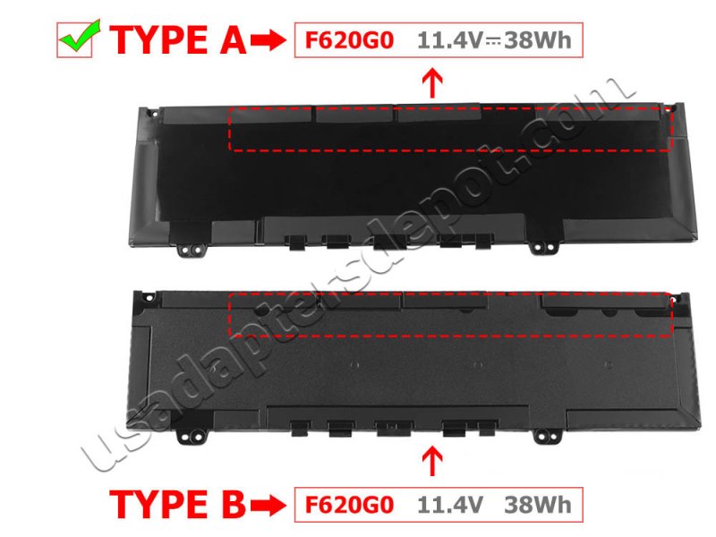 Original 3166mAh 38Wh 3 Cell Dell Inspiron 13 7386 P91G001 Battery