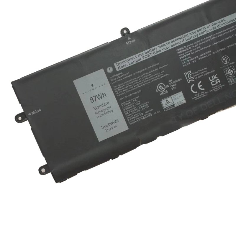 Original Battery Dell Alienware x17 R2 P48E P48E002 7250mAh 87Wh