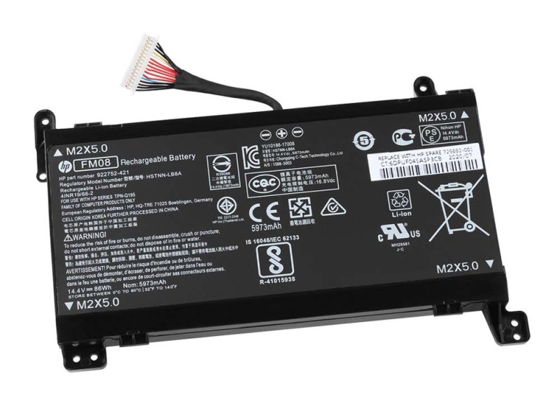 Original HP Omen 17-an004nq 17-an038ng Battery 86Wh 5973mAh