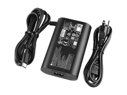 Original 65W USB-C Charger LG Gram 16T90Q-G.AA79G AC Adapter + Cable