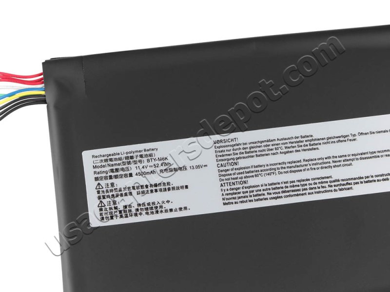 Original Battery MSI GF63 Thin 10SC 10SCS 4600mAh 52.4Wh