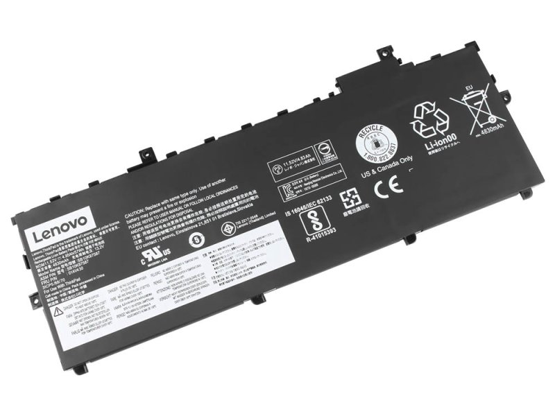 Original Lenovo ThinkPad X1 Carbon 6th Gen 20KH006DGE Battery 57Wh