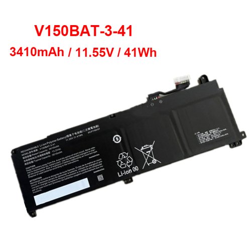 Battery Clevo V155PNHQ V155PNJQ 3410mAh 41Wh