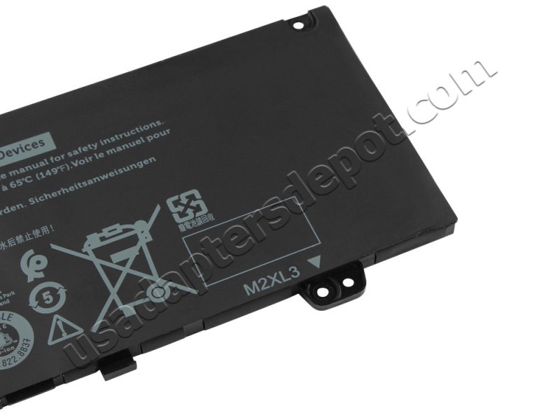 Original 3166mAh 38Wh 3 Cell Dell Inspiron 13 7386 P91G001 Battery