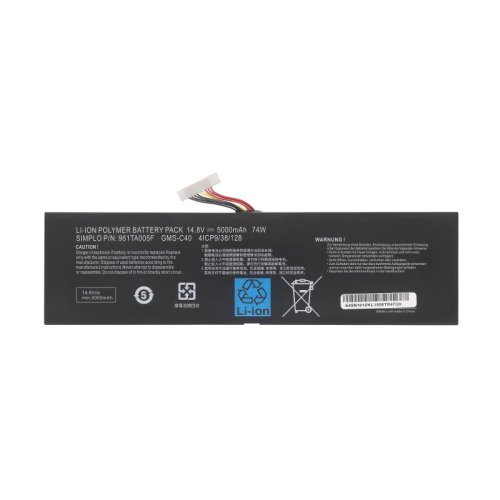 Battery Razer Blade Pro 17 2015 5000mAh 74Wh