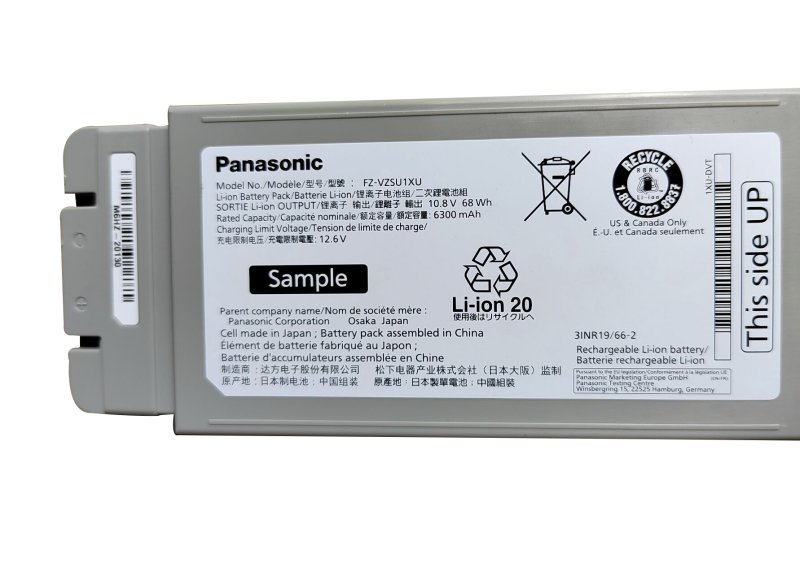 Original Battery Panasonic FZ-VZSU1XU 6300mAh 68Wh