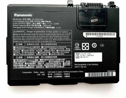 Original Battery Panasonic CF-VZSU1AR CF-VZSU1AW 1990mAh 22Wh