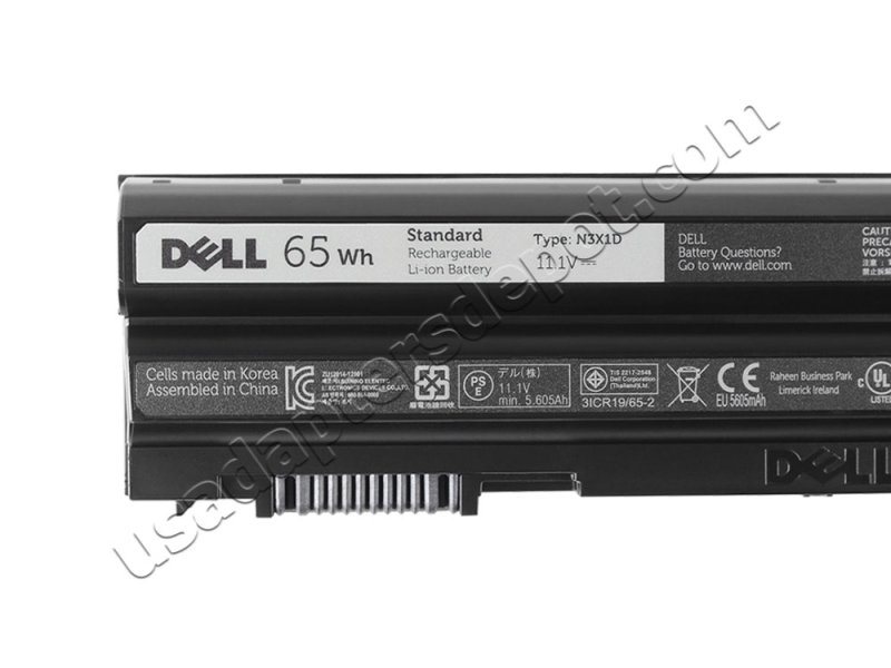 48Wh 6Cell Dell R48V3 Battery