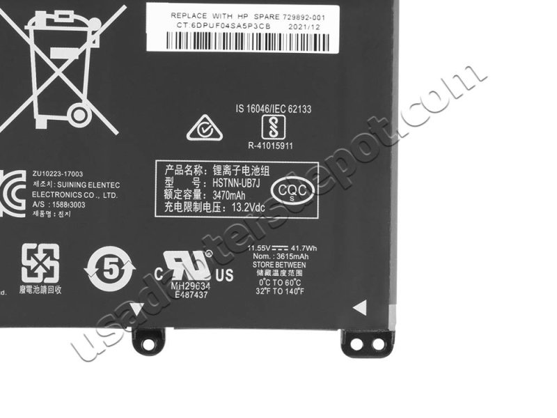 Original Battery HP Pavilion 14-cd0000 x360 Convertible 41.9Wh