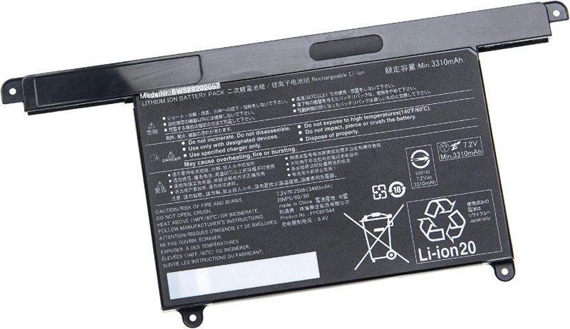 Battery Fujitsu CP777632-01 CP749821-01 3490mAh 25Wh