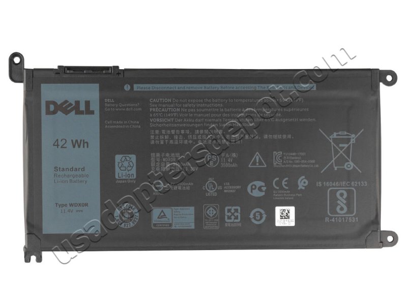 Original Dell Inspiron 3585 P75F P75F008 Battery 42Wh 3500mAh