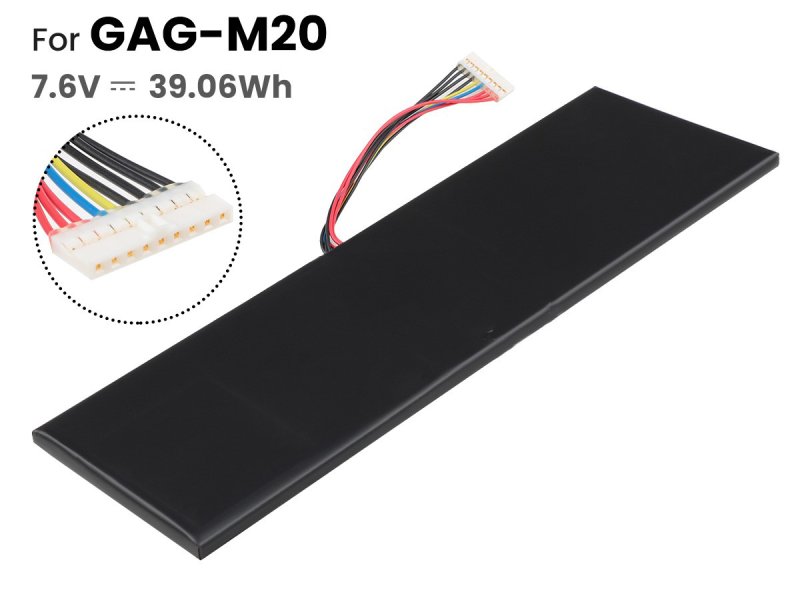 Original Battery Gigabyte GAG-M20 GAGM20 5140mAh 39.06Wh