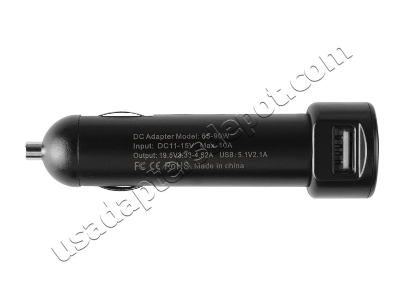 19V Car Charger Dell Latitude 12 Rugged Extreme P18T
