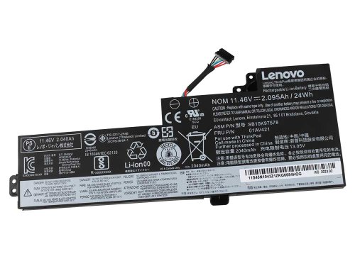 Original Battery Lenovo ThinkPad T480 2095mAh 24Wh