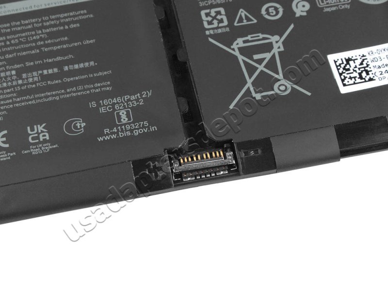 Original Battery Dell Inspiron 15 3511 P112F 3640mAh 41Wh