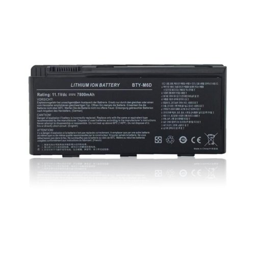 7800mAh 9Cell Medion Erazer X682 1Battery