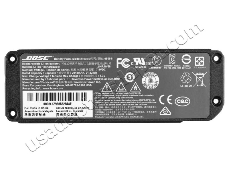 Original Battery Bose Soundlink Mini 2 Serie 2948mAh 21.82Wh