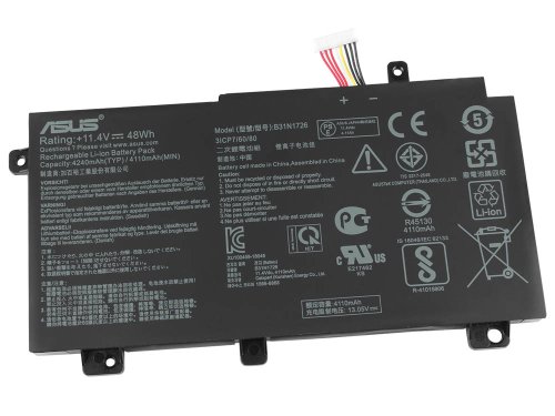 Original Asus B31N1726-1 Battery 48Wh 4210mAh 3-Cell