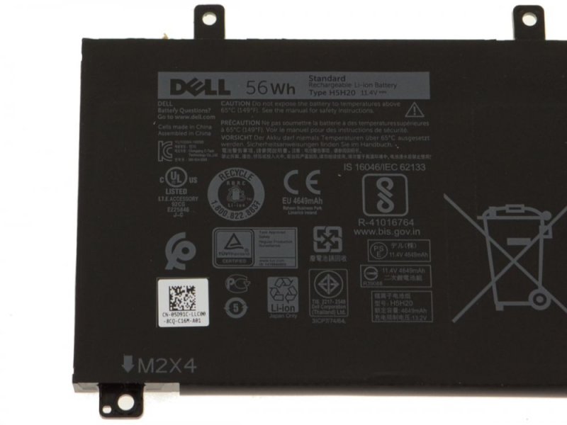 Original Dell Inspiron 7591 Battery 56Wh