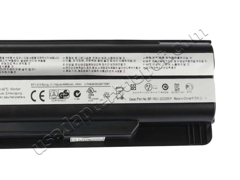 4400mAh MSI GE60 2PG-497 GE60 2PF-412FR Battery