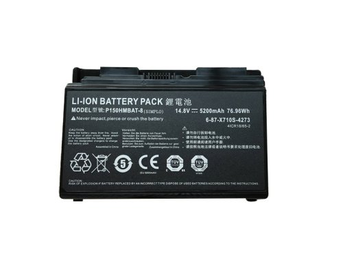 Battery Schenker XMG P702 Serie (P170HM) 5200mAh