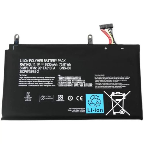 Original Battery Gigabyte P35W V3 6830mAh 75.81Wh