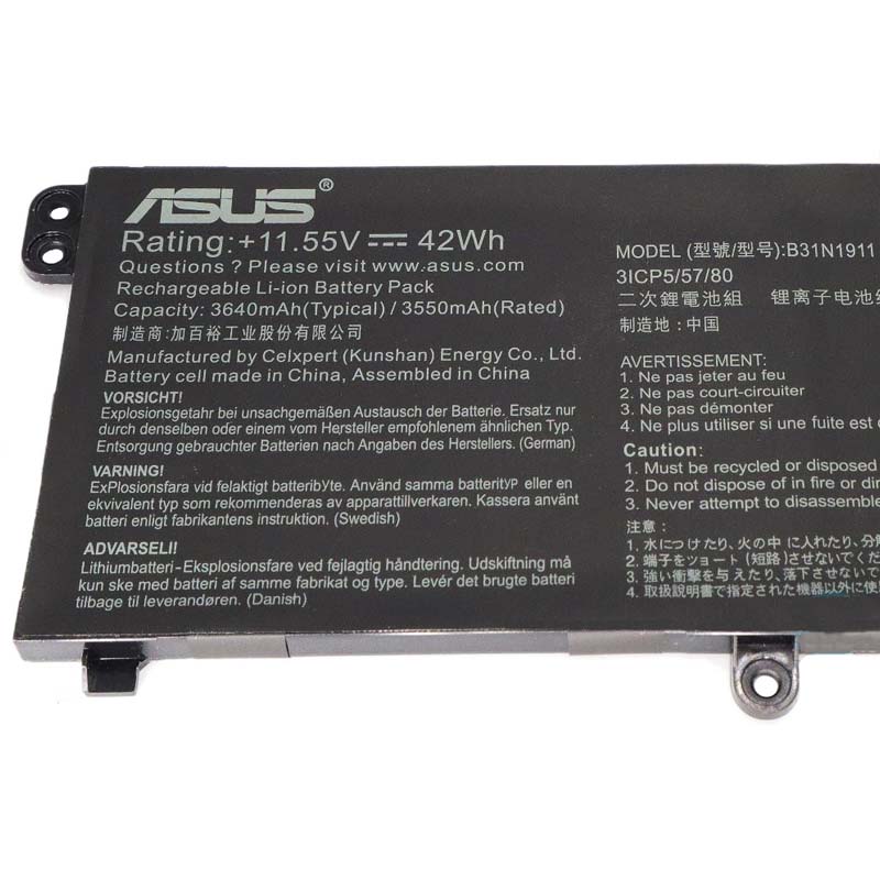 Original Battery Asus VivoBook Flip 14 TM420IA 3640mAh 42Wh