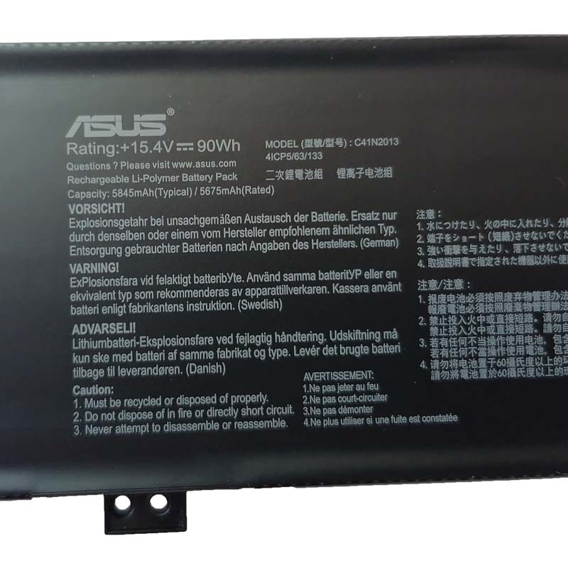 Original Battery Asus ROG Strix G15 G513QY 5845mAh 90Wh