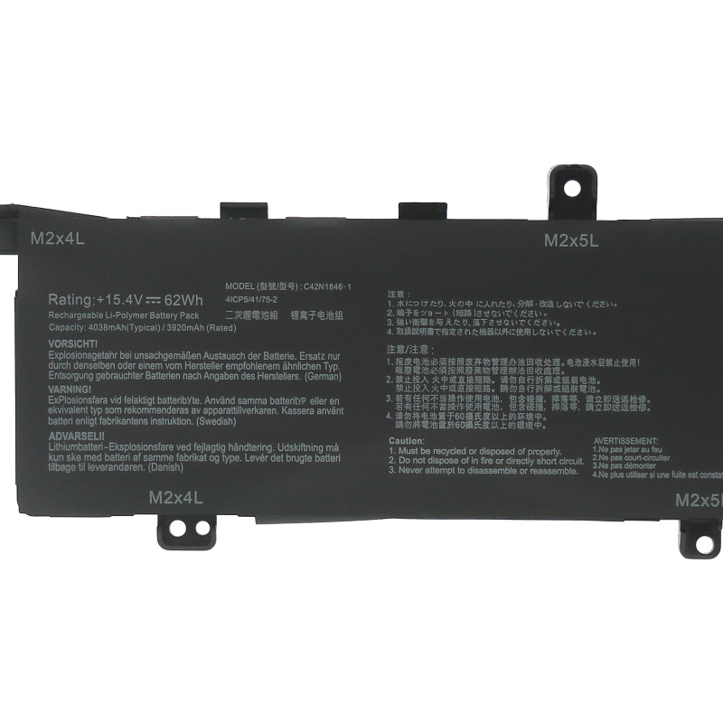 Original Battery Asus ZenBook PRO Duo UX581GV H2004T 4038mAh 62Wh