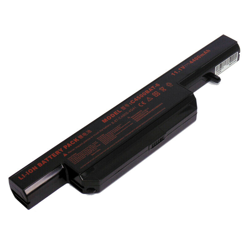 Battery Clevo B410x B713x C410x C450x 4400mAh 48.84Wh